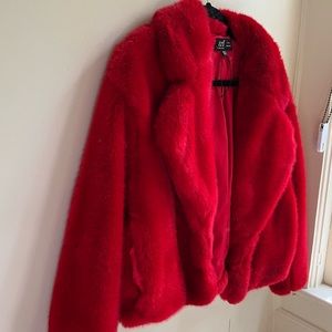 Red Fur Coat
